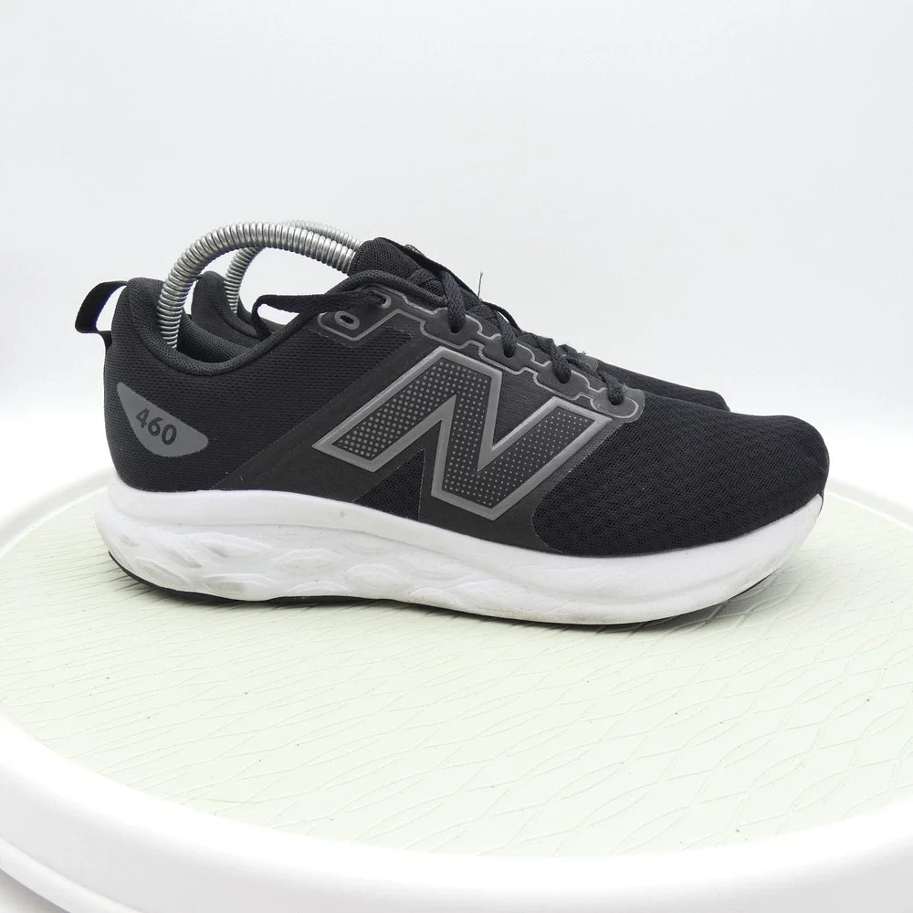 New Balance 460 v4 Mens Running Shoes Black White M460LK4 10.5 Wide 2E Sneaker